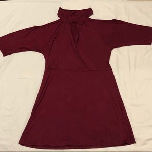 Choker Neck Shoulderless Dress